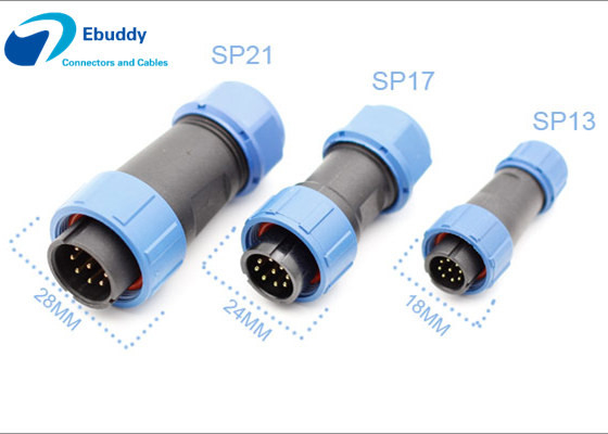 ตัวเชื่อมต่อ Weipu 3pin แบบกันน้ำแบบ SP1310 / P3 และ SP1312 / S3 Plastic Connector