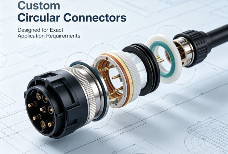 บล็อกบริษัทล่าสุดเกี่ยวกับ  Wholesale Custom Circular Connectors: Balancing Cost, Quality and Supply Reliability