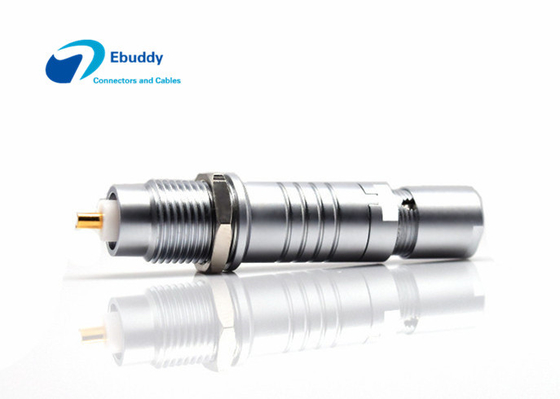 ซื้อ ตัวเชื่อมต่อสายเคเบิล Fischer ทางเลือก 102 ขนาด Coaxial ชายและหญิง PPS Insulator การผลิตออนไลน์