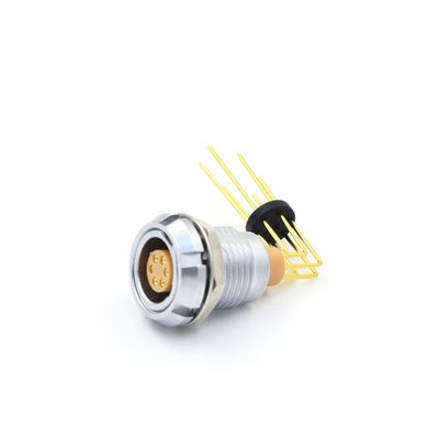 ซื้อ Lemo ECG Elbow PCB Socket แผงติดตั้ง Receptacle หญิง ECG.1B.306.CLV การผลิตออนไลน์