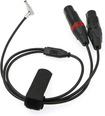 ซื้อ Lemo 5 พินชายถึงสอง XLR 3 พินสายสัญญาณเสียงกล้องหญิงสำหรับ Z CAM E2 การผลิตออนไลน์