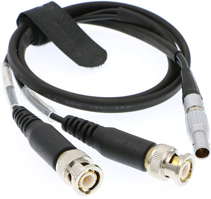 ซื้อ IP50 1M BNC ถึง 5 Pin Lemo Timecode Cable สําหรับอุปกรณ์เสียง XL LB2 online manufacture