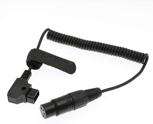 ซื้อ XLR 4 Pin หญิง ไปยัง D Tap สายไฟฟ้าม้วนสําหรับการปฏิบัติการ 602 DSLR Camcorder Sony F55 SXS กล้อง การผลิตออนไลน์
