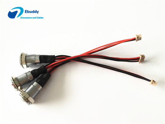 ซื้อ สายไฟที่กำหนดเอง Lemo 0B ปลั๊ก 2 ขาสำหรับสายกล้อง online manufacture