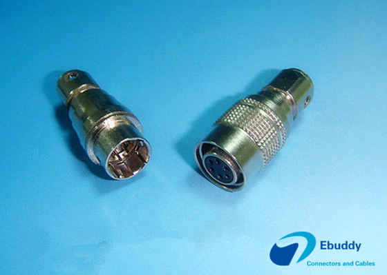 ซื้อ ตัวยึดจับด้วยตัวเองและตัวเมีย  Circular 6 Pins เข้ากันได้ การผลิตออนไลน์