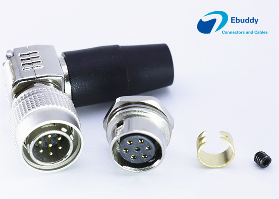 ซื้อ 7 Pin  ข้อต่อหัวต่อมุมขวา HR10A-10R-7S การผลิตออนไลน์