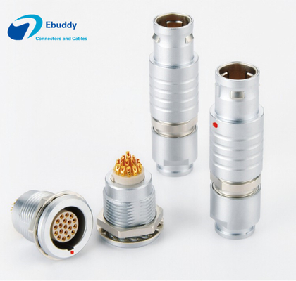 ซื้อ ปลั๊กสำหรับเสียบสายไฟสำหรับเชื่อมต่อสายไฟเบอร์กลาส 2B 19 ลูก Lemo FGG.2B.319.CLAD online manufacture