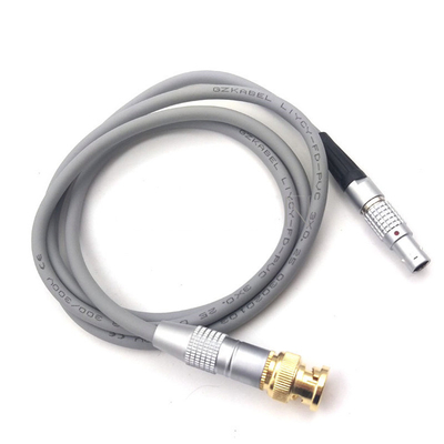ซื้อ BNC ชายไป Lemo 0B สายเชื่อมต่อกล้อง 5pin สายเคเบิล Arri Mini Time Code การผลิตออนไลน์