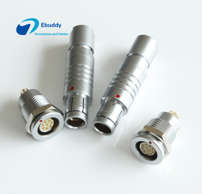 ซื้อ ตัวควบคุมอุตสาหกรรมตัวเชื่อมต่อแบบดึงกลม S / SC / D / ฐานข้อมูล DB 102 103 ขนาด 2-16 พิน การผลิตออนไลน์