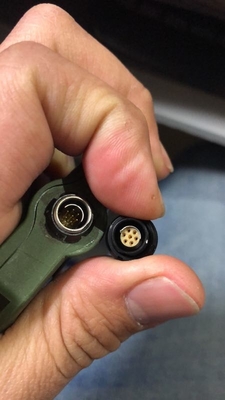 ซื้อ SS ตัวเชื่อมต่อสายเคเบิลที่เท่ากัน 102 103 7 7 Pin Fischer Connector พร้อมหมุดหญิงชาย การผลิตออนไลน์