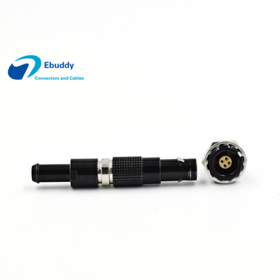 ซื้อ Black Chormed Lemo 00B M7 ขั้วต่อโลหะ 4 พิน FGG.00.304/EGG.00.304 การผลิตออนไลน์