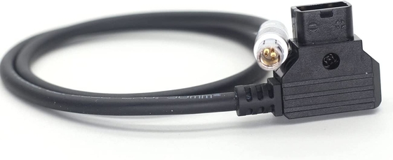 DTap ถึง 3 Pin Fischer RS ​​สายไฟชายสำหรับ Arri Alexa/TILTA Wireless ติดตาม Focus