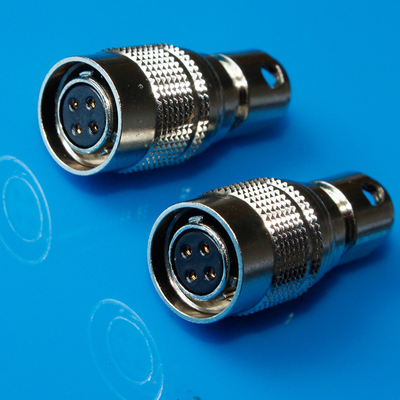 4 Pin  ตัวเชื่อมต่อแบบ Circular ตัวเชื่อมต่อตัวเมียและตัวเมียสำหรับ Audio Technica