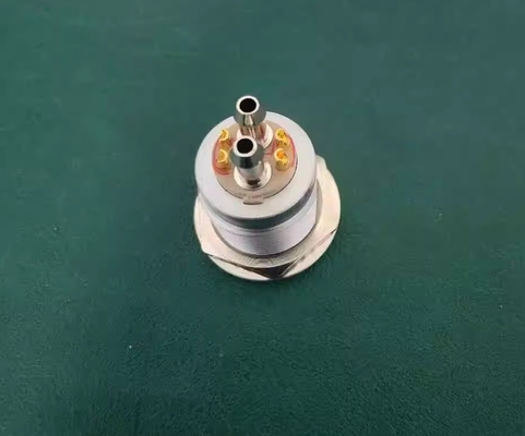 M18 Hybrid Pneumatic-Electrical Connector 4 สัญญาณ + 2 พลัคและซ็อคเก็ตปนูเมติก